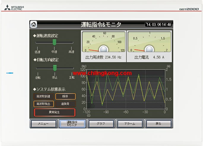 三菱 10.4英寸觸摸屏 GT2510-VTWA-GF