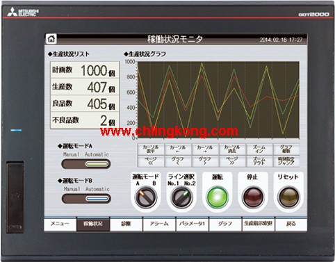 三菱12.1英寸觸摸屏GT2512-STBD